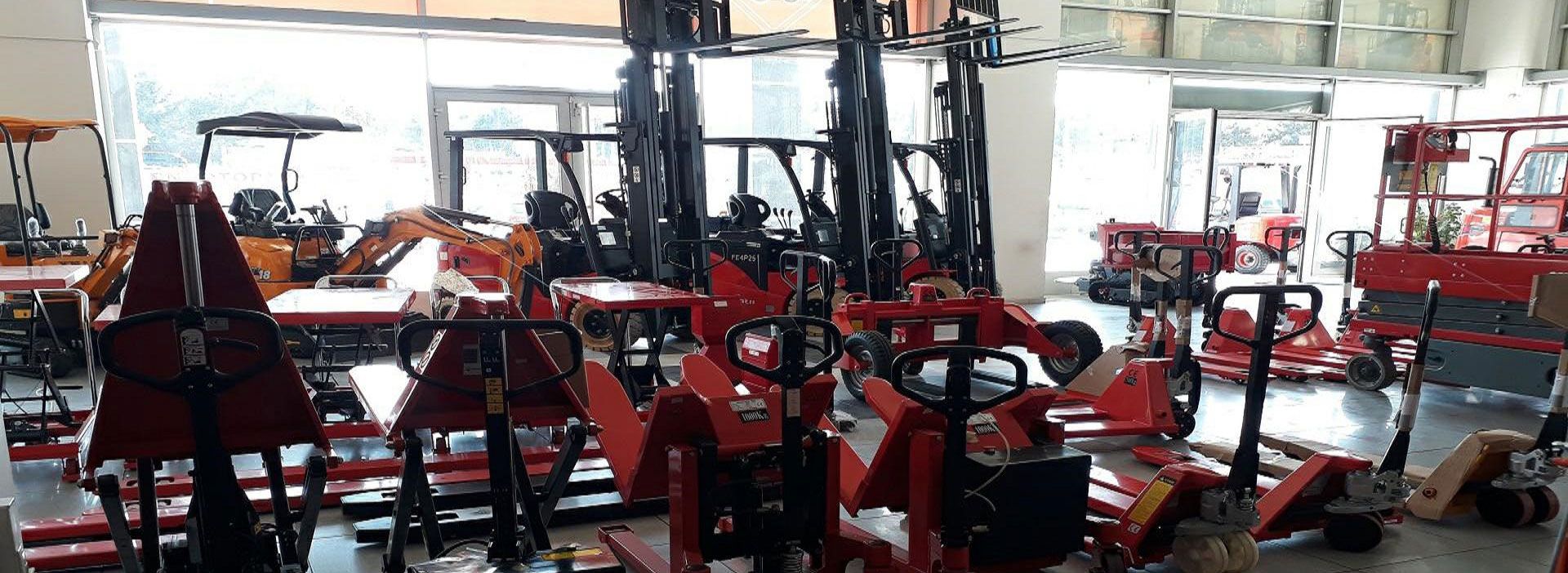 Teknik Forkser depo ve servis alanı